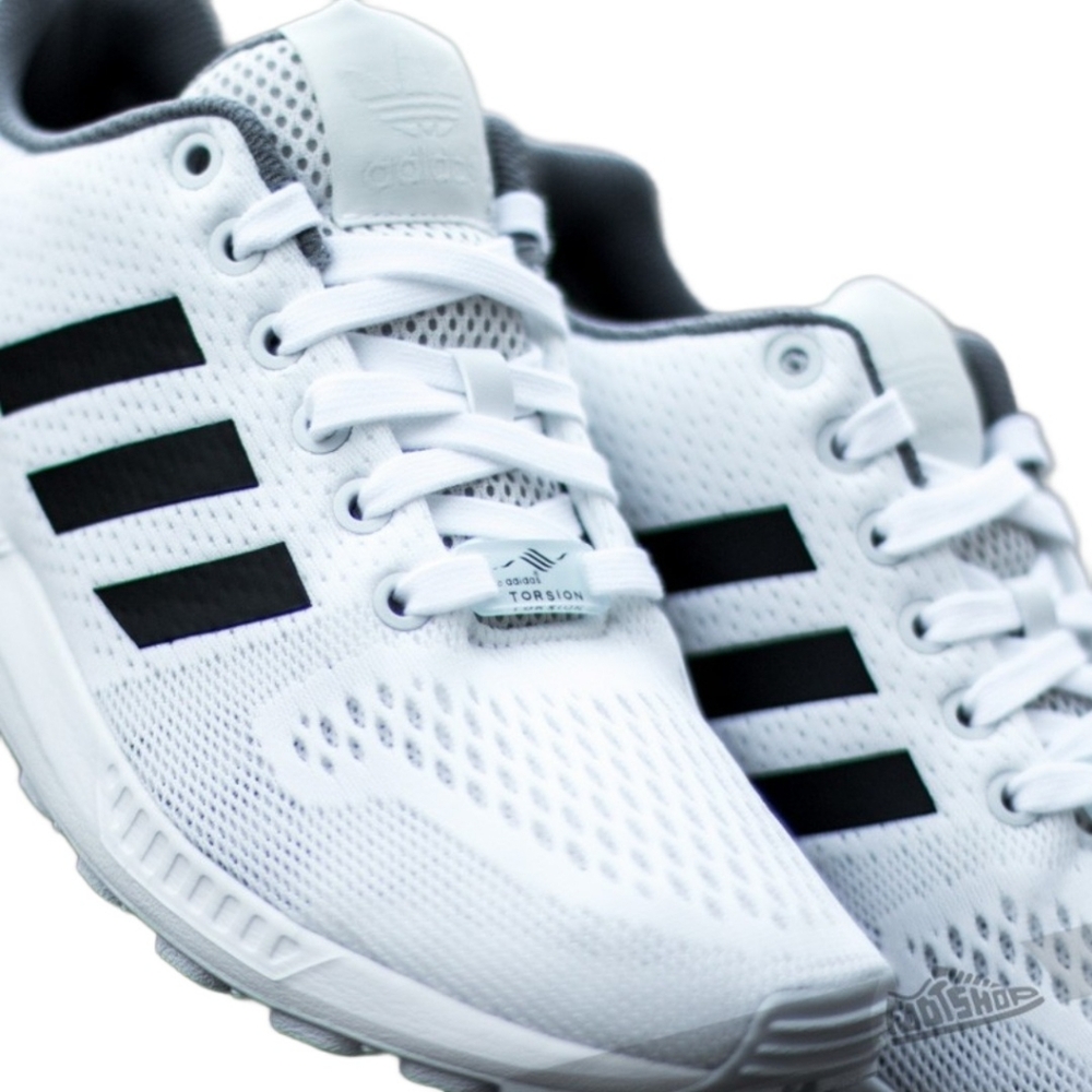 ADIDAS ORIGINALS White Athletic Running Shoes